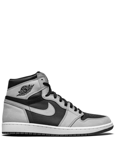 Jordan Air  1 High Og "shadow 2.0" Sneakers In Black/smoke Grey/white