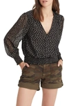 Sanctuary Floral-print Cafe Blouse In Petite Fleur