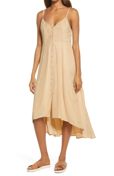 Sancia The Anya High/low Dress In French Peach