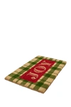 Entryways Joy Handwoven Coconut Fiber Doormat In Multi