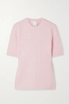 Givenchy Jacquard-knit Sweater In Pink