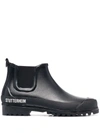 Stutterheim Chelsea Rainwalker Logo-print Boots In Schwarz
