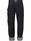 JW ANDERSON TURN-UP CUFF JEANS