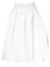 ALEXANDER MCQUEEN HIGH-WAISTED FULL MIDI SKIRT