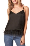 BB DAKOTA FEATHER REPORT SATIN CAMISOLE,192115416866