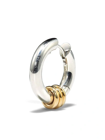 Spinelli Kilcollin 18k Yellow Gold And Sterling Silver Ursa Minor Hoop Earring