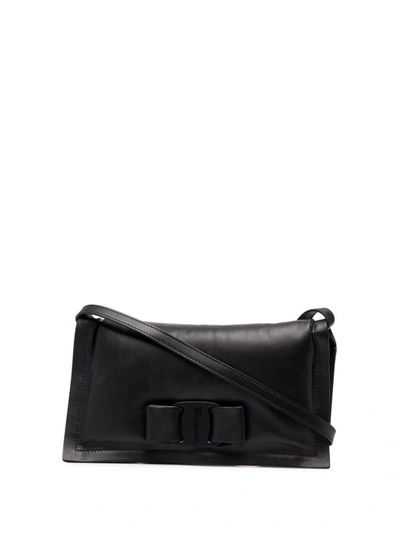 Ferragamo Minibag Viva Bow In Schwarz