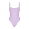 Jade Swim Trophy Open-back One-piece In Lilac