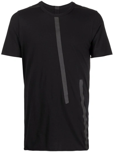 Isaac Sellam Experience Tape-detail Short-sleeved T-shirt In Schwarz