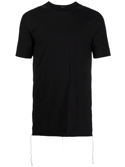 Isaac Sellam Experience Contrast-trim T-shirt In Black