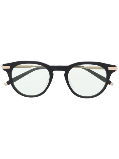 Akoni Gemini Tinted Sunglasses In Schwarz