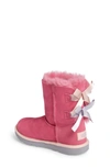 Ugg Kids' Pure Lined Boot In Pink/ Blue Suede