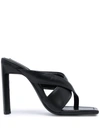 Senso Sofie I Leather Sandals In Schwarz