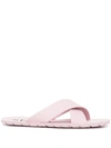 Senso Franky Crossover-strap Slides In Violett