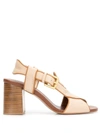 SEE BY CHLOÉ HELLA LEATHER SANDALS