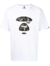 AAPE BY A BATHING APE GRAPHIC PRINT T-SHIRT