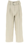 MICHAEL MICHAEL KORS MICHAEL MICHAEL KORS BELTED CROPPED TROUSERS