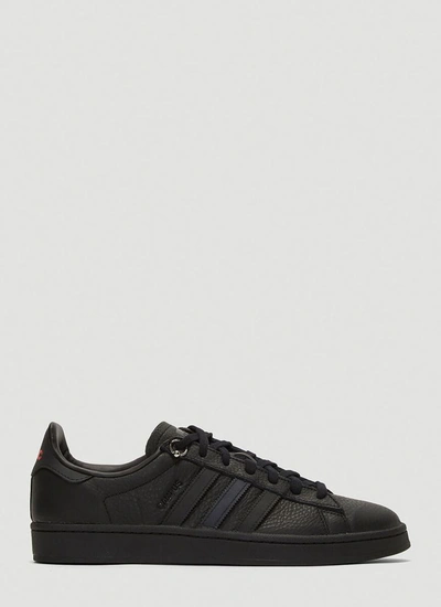 Adidas Originals X 032c Campus Leather Sneakers In Black