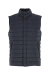 HERNO NAVY BLUE NYLON PADDED SLEEVELESS JACKET  ND HERNO UOMO 46