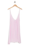 Elan Cover-up Slip Dress In Lilac