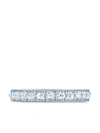 Kwiat 18kt White Gold Rose Cut Diamond Partway Band Ring In Silber
