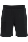 A-cold-wall* A Cold Wall Jogging Shorts With Logo Patch In Black