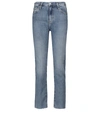 AG ISABELLE HIGH-RISE STRAIGHT JEANS,P00566312