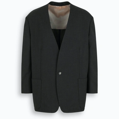 Fear Of God Single-breasted V-neck Blazer In Schwarz