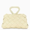 BOTTEGA VENETA CREAM THE TRIANGLE HANDBAG,658795V0TM0-I-BV-6815