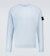 STONE ISLAND CREWNECK COTTON SWEATSHIRT,P00527428