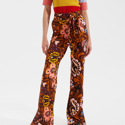La Doublej Womens Multicolor Other Materials Pants In Multicolour