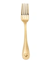 Versace Medusa Gold-plated Table Fork