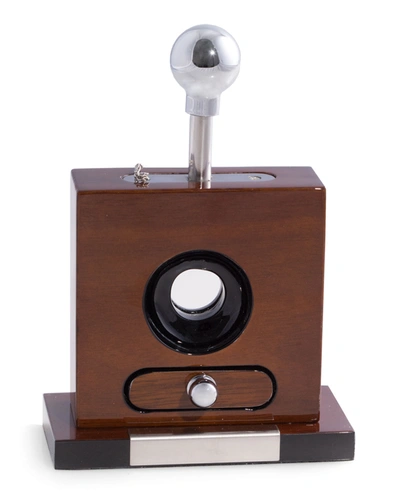 Bey-berk Walnut-wood Cigar Cutter