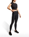 Alo Yoga Airlift High-waist Suit-up Leggings In Black