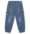 BALMAIN DENIM PANTS,P00586546