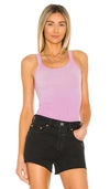 RE/DONE X HANES RIBBED TANK,REDR-WS168