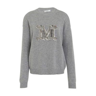 Max Mara Rodeo Sweater In Grey