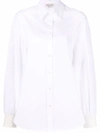Alexander Mcqueen Cotton Shirt In White