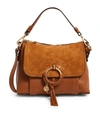 SEE BY CHLOÉ SEE BY CHLOÉ SMALL LEATHER JOAN SHOULDER BAG,16853159