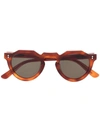 LESCA PICA ROUND-FRAME SUNGLASSES