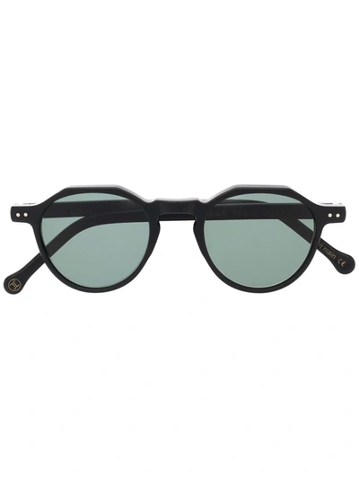 Lesca Icon 36 Round-frame Sunglasses