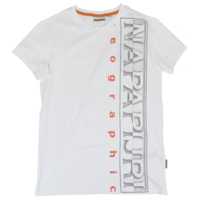 Napapijri Kids' Sadyr T-shirt In White