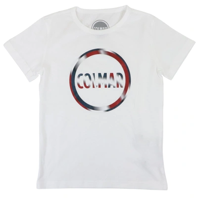 Colmar Kids' Cotton T-shirt In White