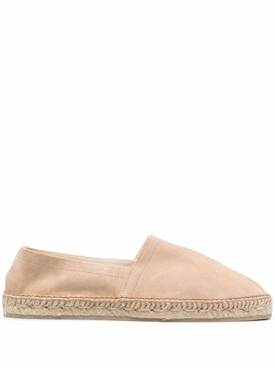 Scarosso Pablo Suede Espadrilles In Neutrals