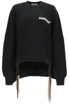 Ambush Logo-print Drawstring Sweatshirt In Black