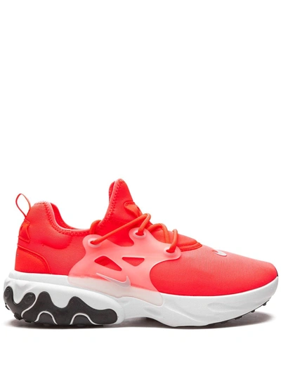 Nike React Presto Sneakers In Red