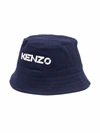 KENZO LOGO-PATCH BUCKET HAT