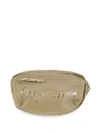 Supreme Logo-print Belt Bag In Neutrals