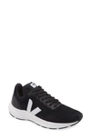 Veja Black Marlin V-knit Sneakers In Black,white