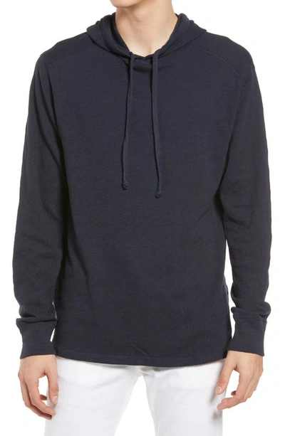Rag & Bone Flame Carded Cotton-jersey Hoodie In Sal